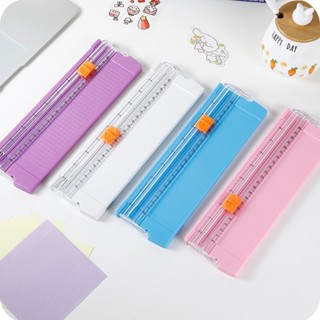 Guilhotina Portátil Cortador De Papel A5 27,5cmx9,3cm Material Escritório Promocao em Oferta na Shopee