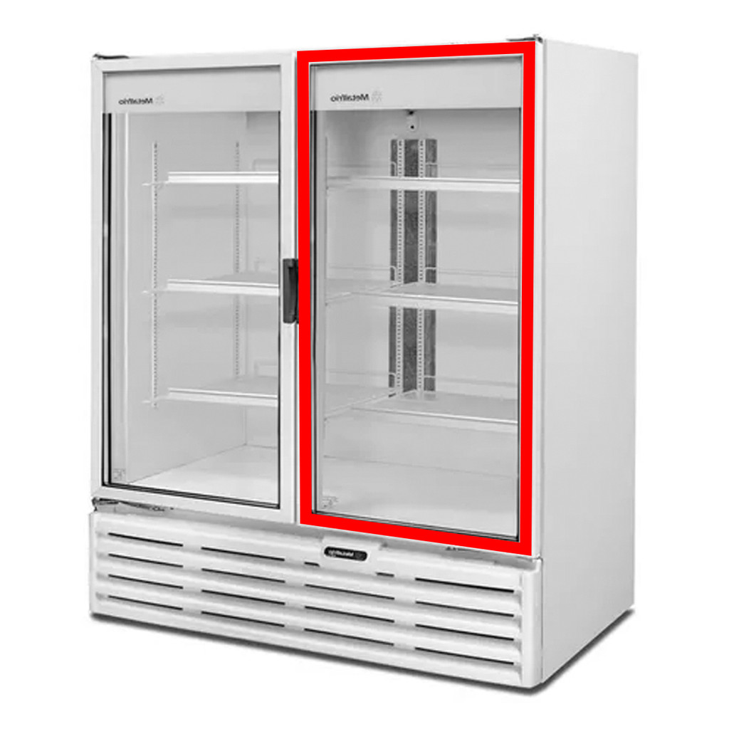 Gaxeta Expositora Para Gelopar Grvc1950 Borracha Refrigerador Porta 61x158