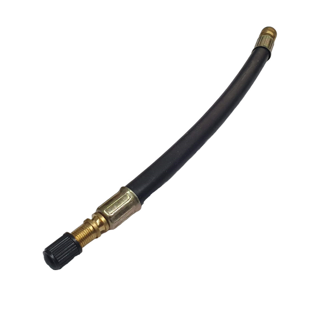 1 Extensão Flexível Reforçada 210mm Calibrar Pneu Moto Bicicleta bike Fácil Instalação Alta Durabilidade Original