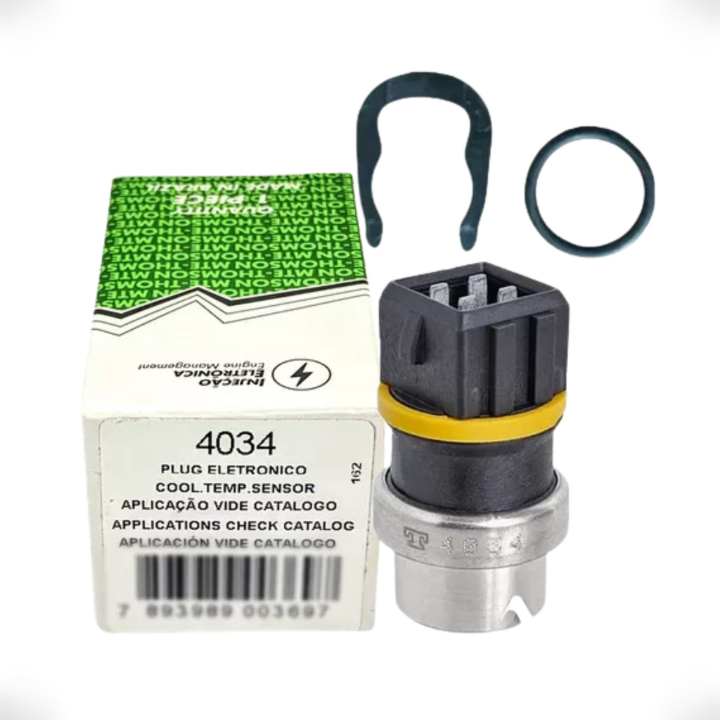 Sensor Temperatura 4 Pinos Golf Mk3 Gl Glx Gti 1994 1995 1996 1997 1998 Mte 4034