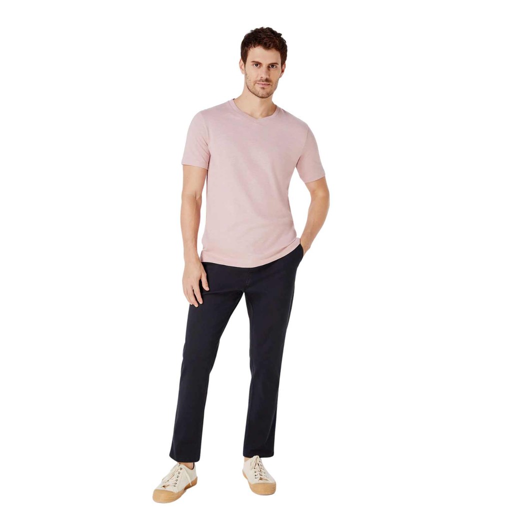 Calça cintura de elastico masculina de sarja cordão hering