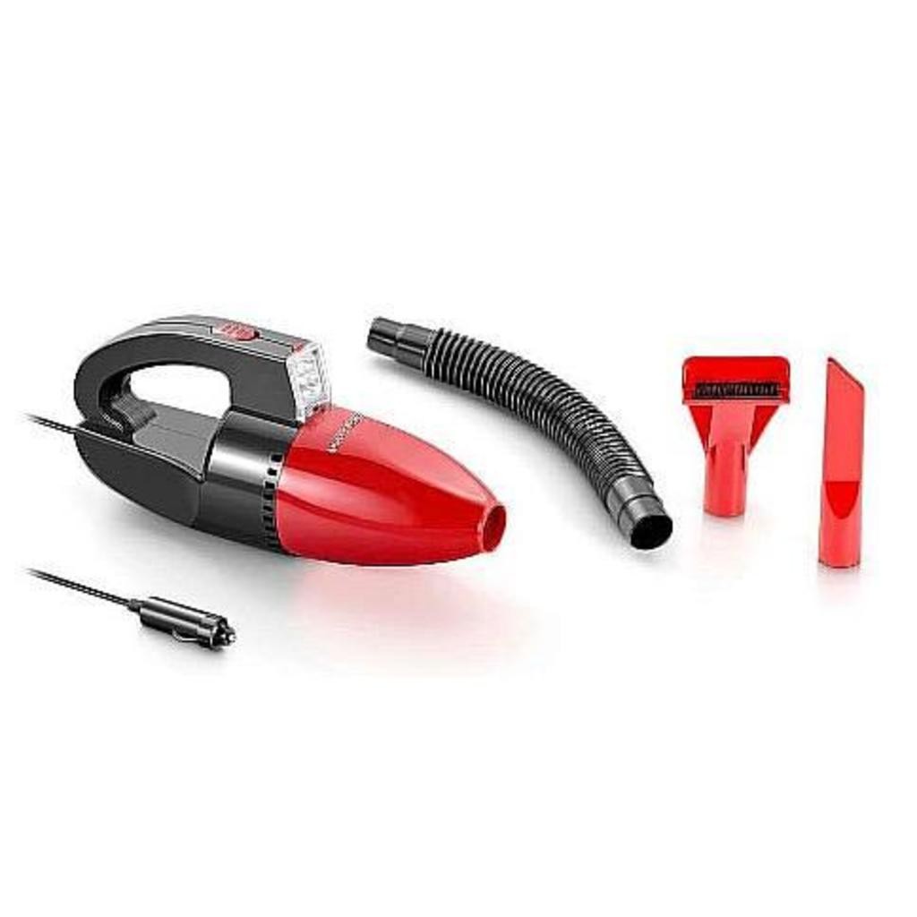 Aspirador de Pó e Líquido Portátil Carro Veicular 12v 60W Com Fio