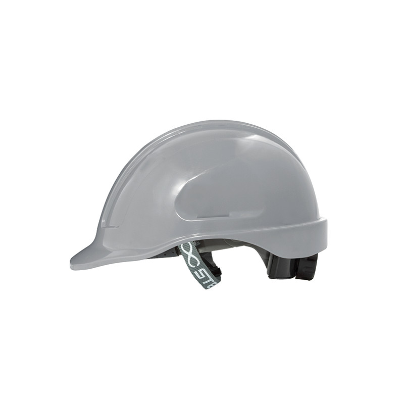 Capacete De Segurança SteelFlex Turtle Com Jugular E Catraca Cinza