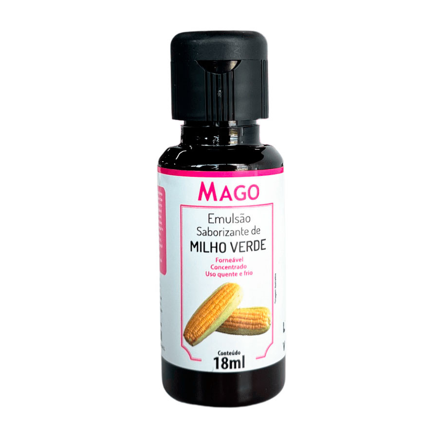 Emulsão Saborizante de Milho Verde 18ml - 1 unidade - Mago - Rizzo
