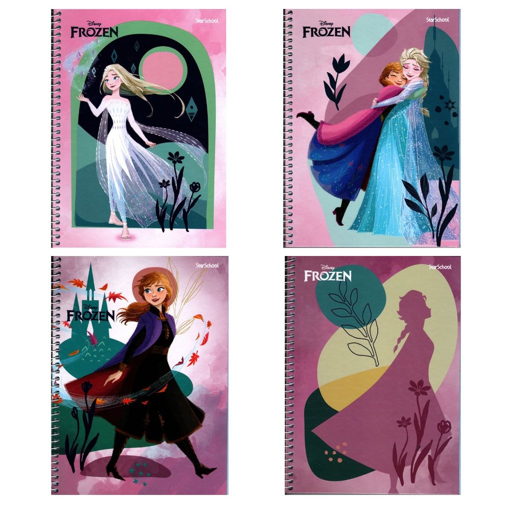 CADERNO 1 MATERIA COM ARAME FROZEN 80FLS - JANDAIA em Oferta na Shopee