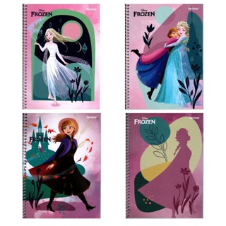 CADERNO 1 MATERIA COM ARAME FROZEN 80FLS - JANDAIA em Oferta na Shopee
