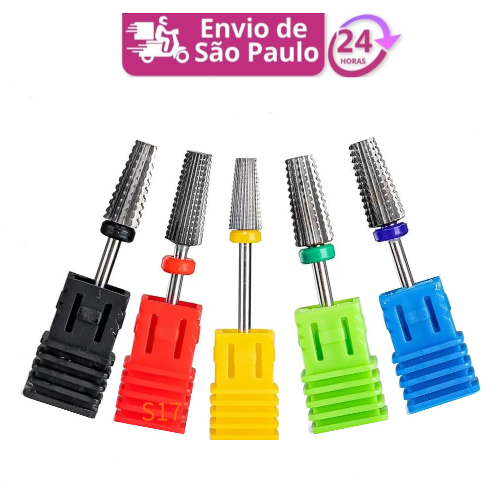 Conjuntos de 5 Broca de Tungstênio unhas Cortador fresagem Multifuncional brocas corte Metal (S015)