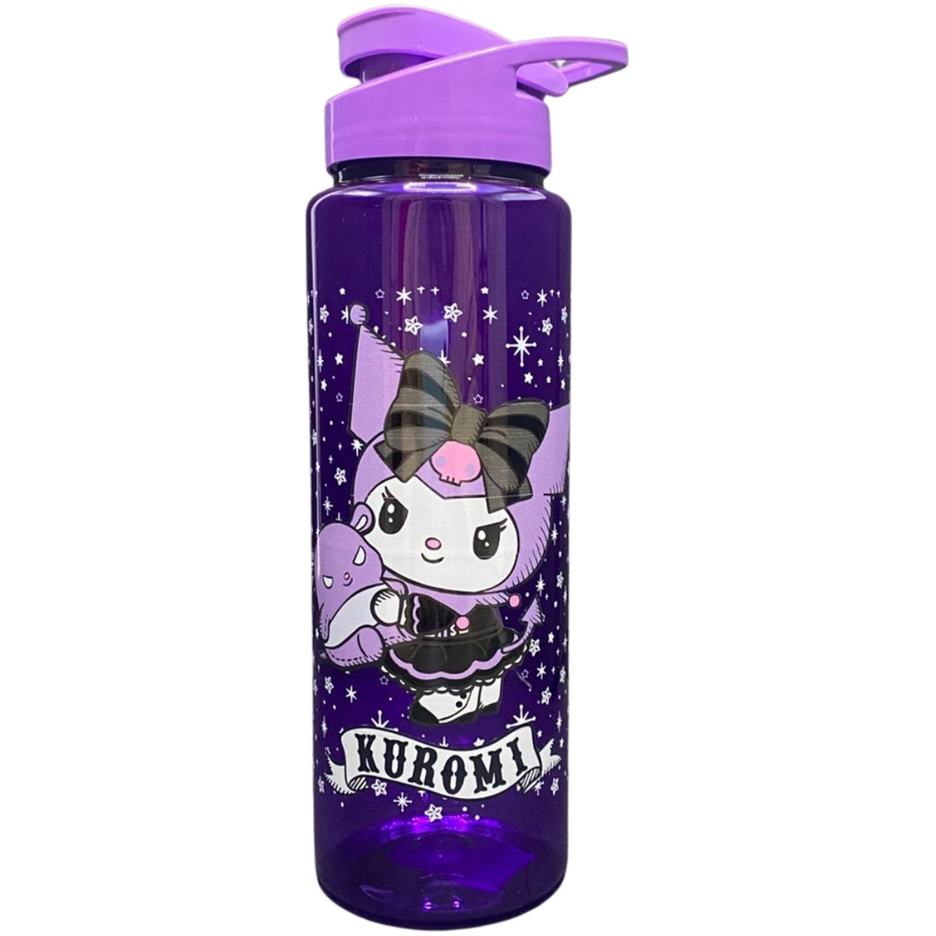 Garrafa Garrafinha de Água Infantil Squeeze Kuromi Lacinho 750ml Roxa Bandeirante em Oferta na Shopee