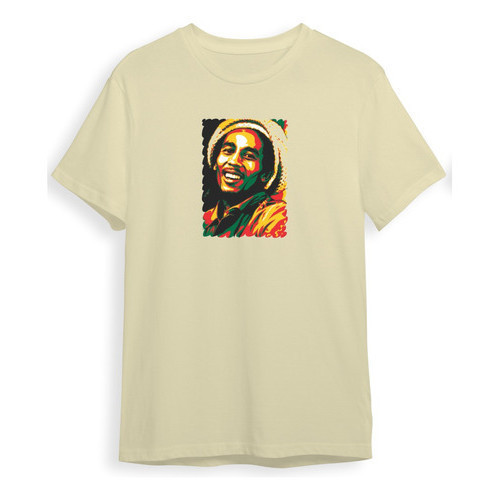Camiseta Streetwear  Bob Marley Reggae Roots Jamaica Radiola Top 100% Algodão Envio Imediato trendbox mania