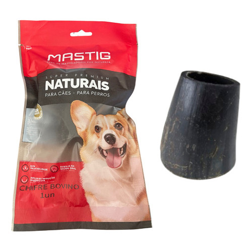 Chifre Bovino Mastig Mordedor Natural P/ Caes Osso Petisco