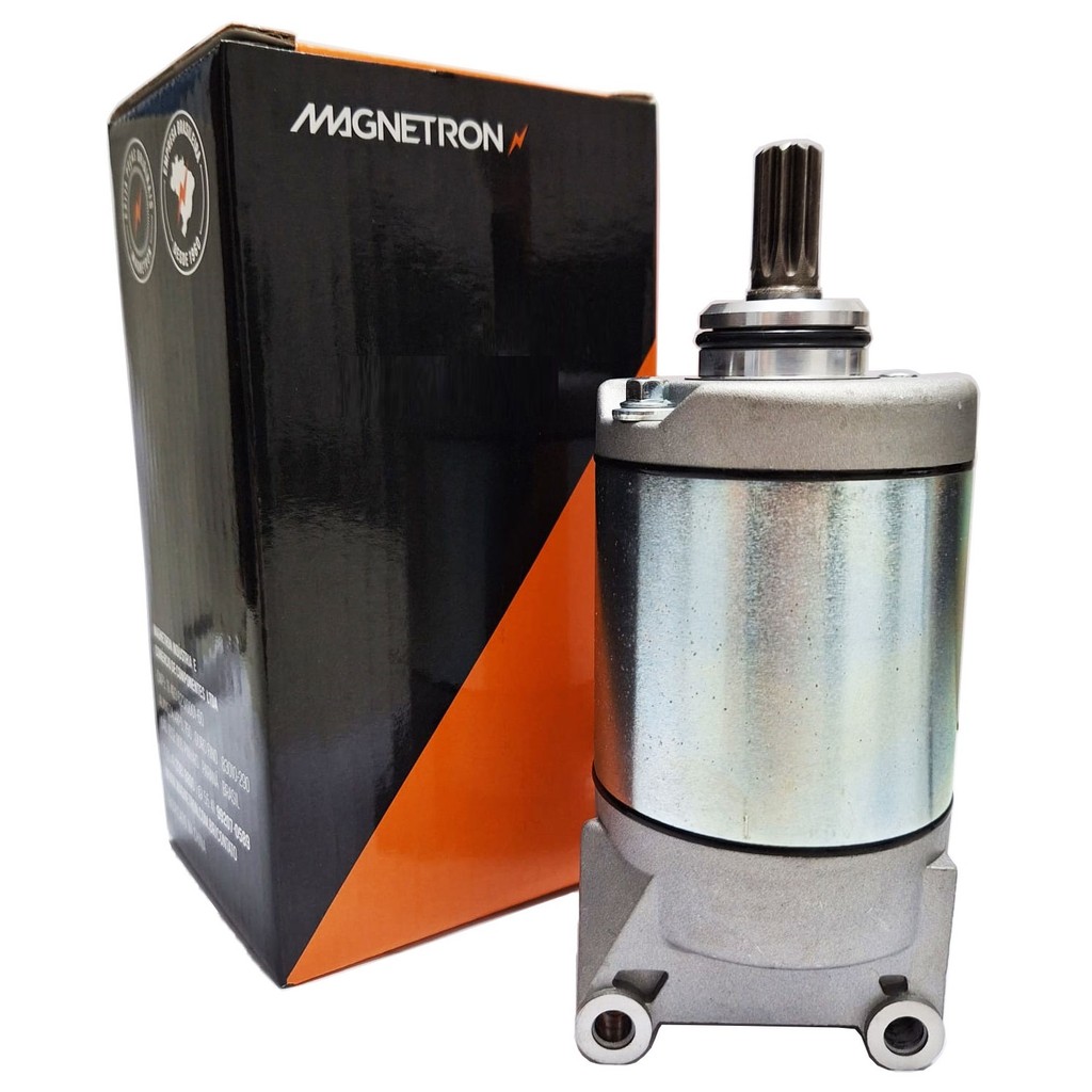 Motor de Partida Cbx 200 Strada / Nx 200 / Xr 200r / Nxr 125 Bros Magnetron