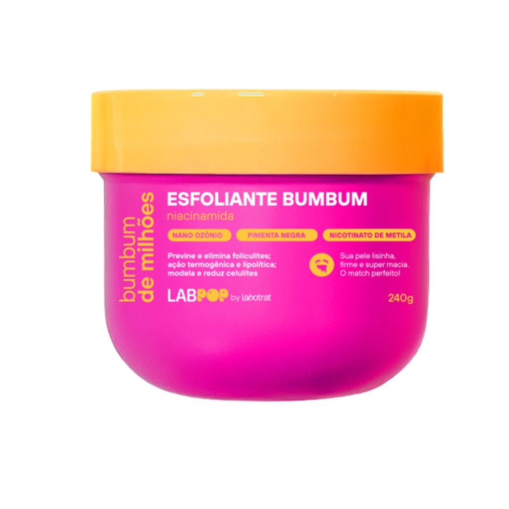 Esfoliante Bumbum Milhões Niacinamida Labpop Labotrat 240g - Beauty