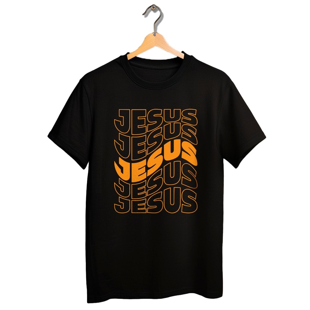 Camisa Unissex Infantil Juvenil Estampas Religiosas