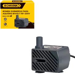 Bomba Bombinha Motor Para Aquário Fonte Água Bivolt Automático Manter Fluxo Bebedouros Prático