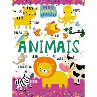 Livro Meu Primeiro Livrao - Animais em Oferta na Shopee