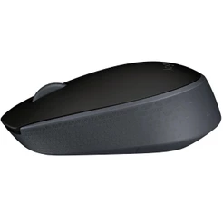 Mouse Óptico Logitech M170, Sem Fio, DPI 1.000, 3 Botões, Preto/Cinza - 910-004940