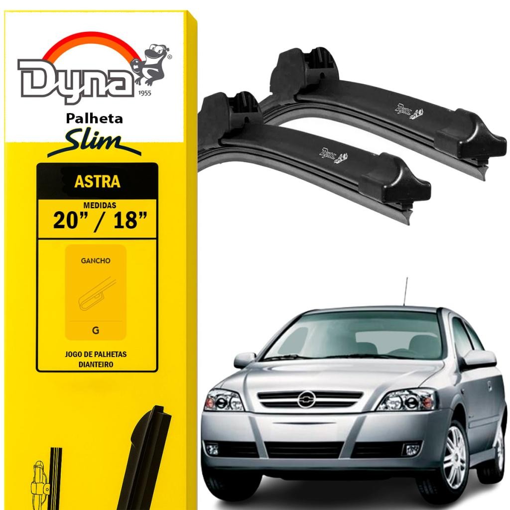 Par palheta parabrisa dianteiro Astra 1998 a 2011 Original Dyna Alta Durabilidade em Oferta na Shopee