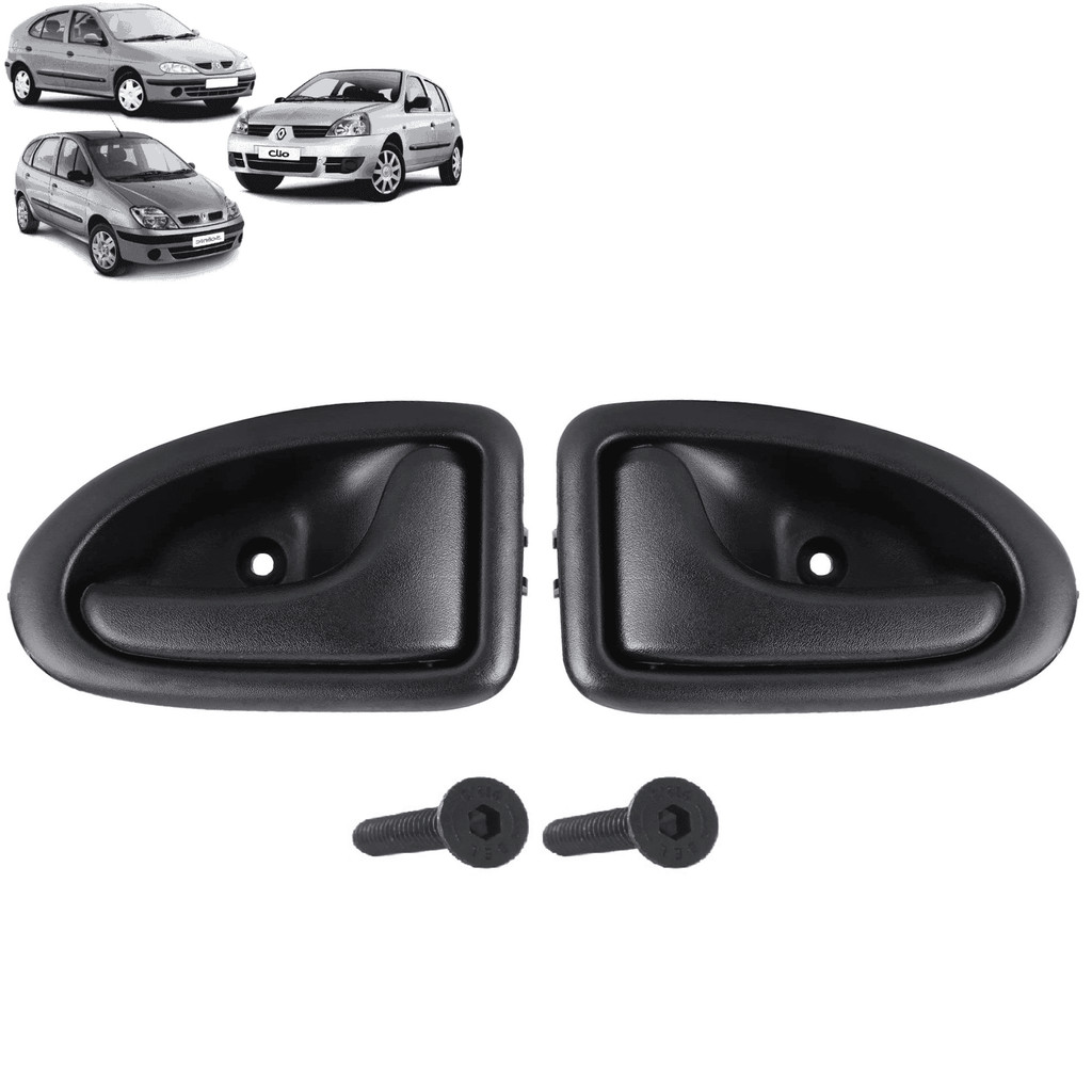 Kit Maçaneta Parafusos Puxador Gatilho Porta Clio Scenic Megane em Oferta na Shopee