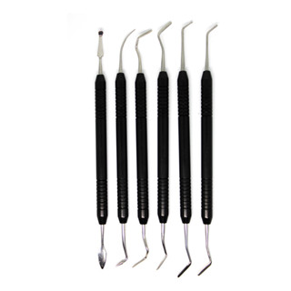 Kit Espátulas Para Resina Almore Preto em Oferta na Shopee