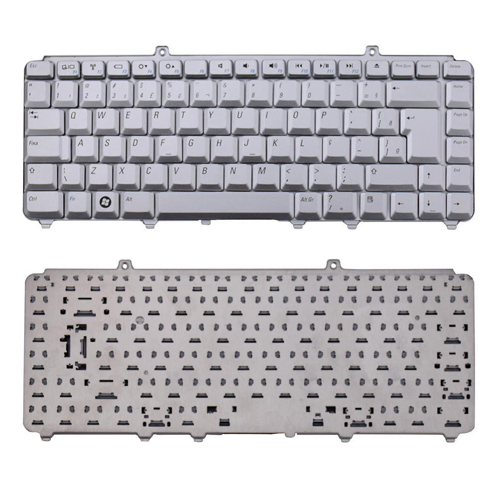 Teclado para Notebook Dell Inspiron 1525 | Prata ABNT2 em Oferta na Shopee