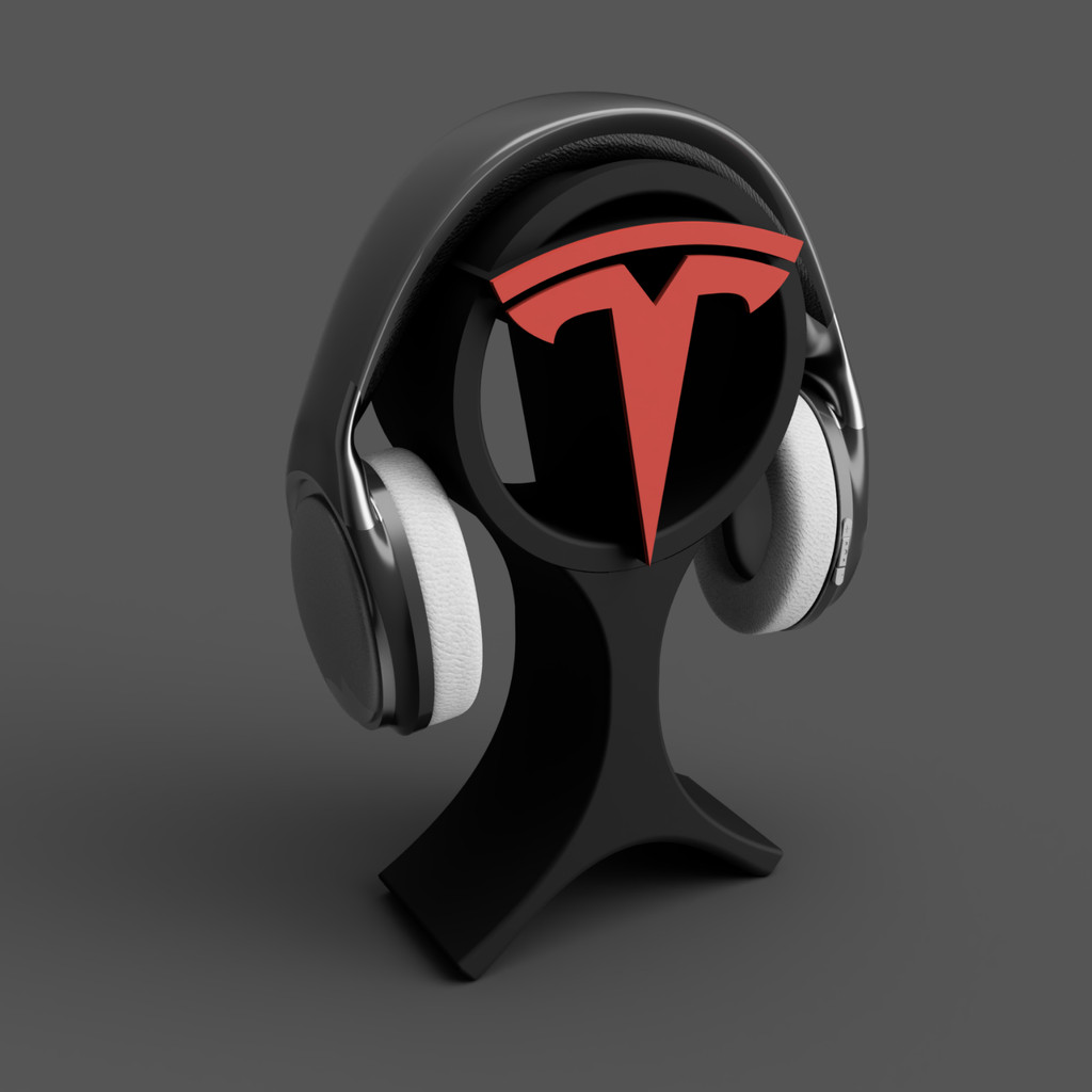 Suporte Fone Ouvido Mesa Headset Gamer TESLA com e sem fio pc Universal Display Rack