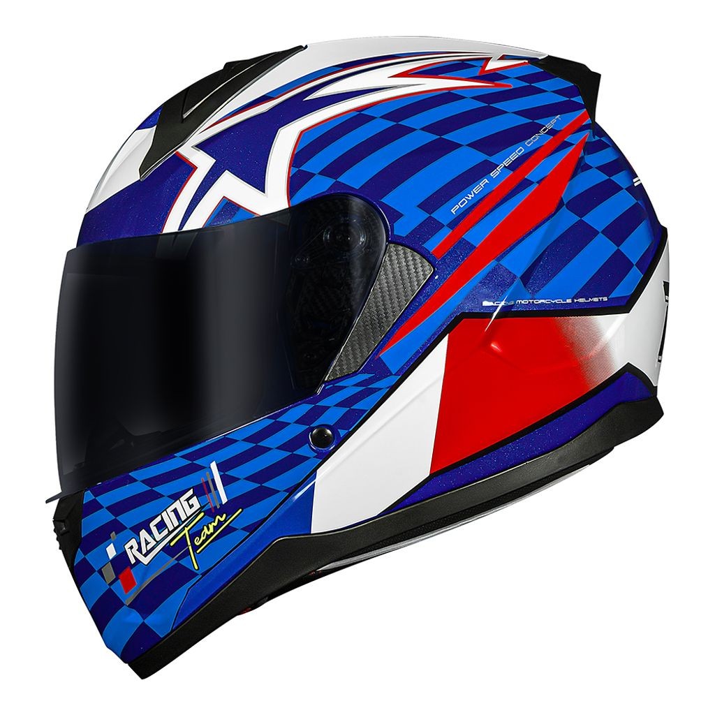 Capacete Race Tech Sector Grid France em Oferta na Shopee