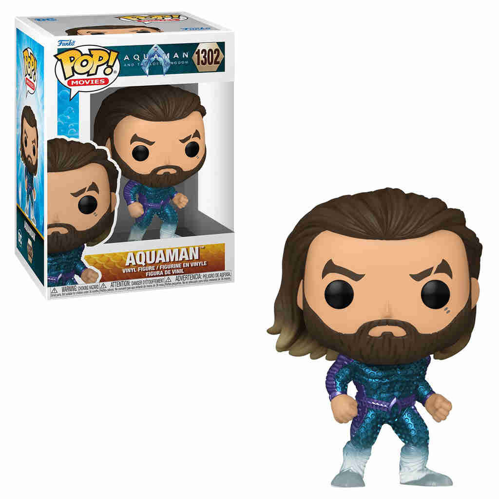 Funko Pop! Movies Aquaman And The Lost Kingdom Aquaman 1302