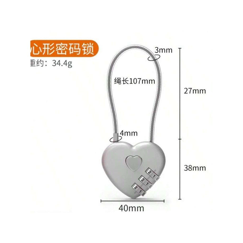 1 Peça  Fechadura Eletrônica Com Senha Cadeado De Combinação Bloqueio De Código Com Cadeado Para MMS04