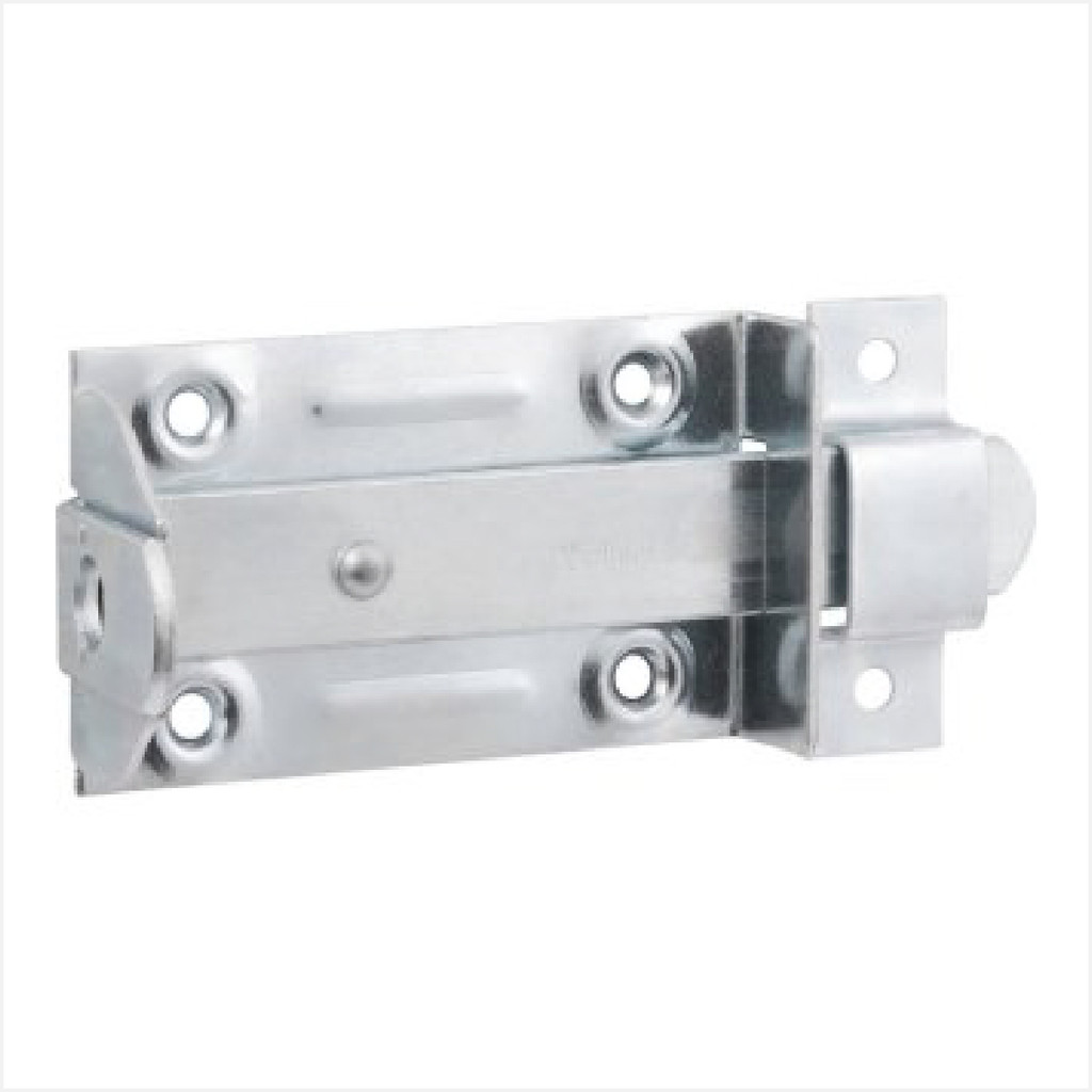 Fecho chato com porta-cadeado 5" - 127 mm zincado - Vonder