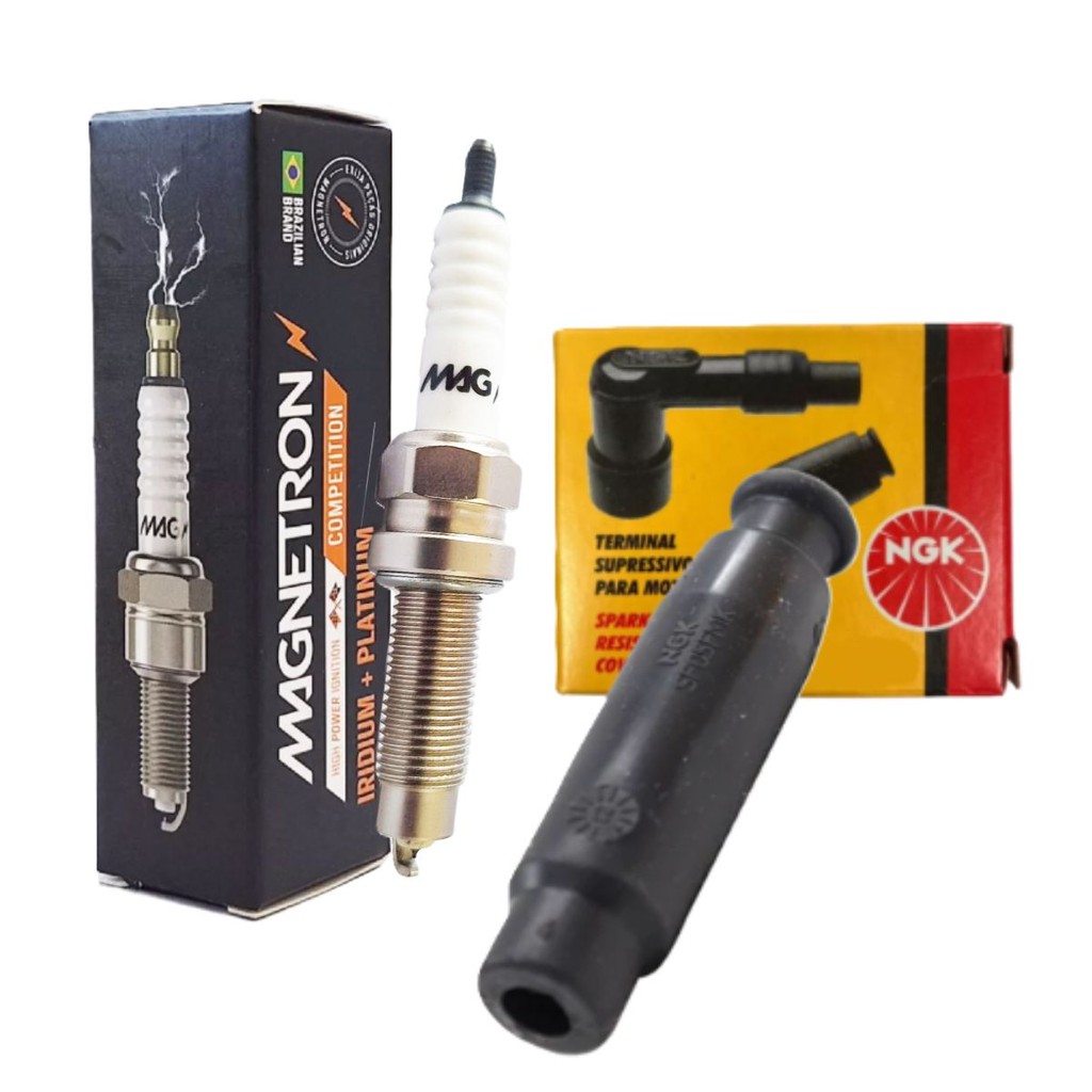 Vela Iridium e Cachimbo Cb 250f Twister / Cb 300f Twister em Oferta na Shopee