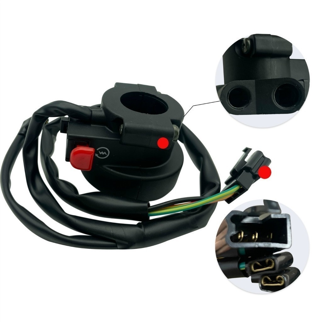 Punho Partida Para Moto Titan 150 Flex ESD EX / Cargo / Cg 160 / Start Esd Ex