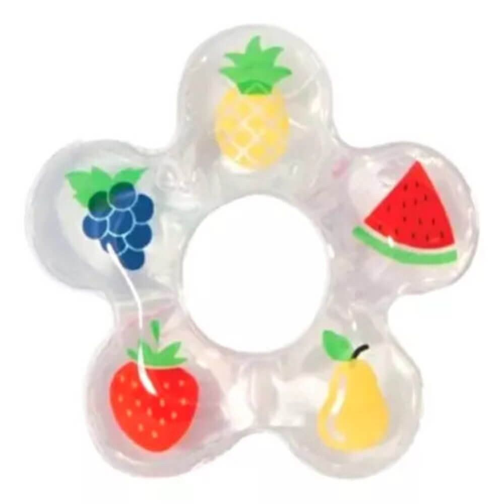 Mordedor Bebê Com Água Vila Toy Estampa Frutas em Oferta na Shopee