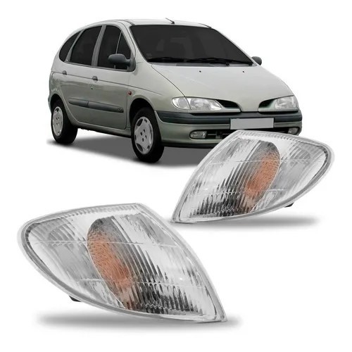 Par Lanterna Seta Dianteira Scenic 1998 98 2000 2001 Serve Seta Dianteira Megane 1996 97 98 99 2000 Cristal