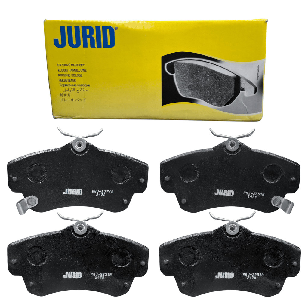 Jogo de Pastilhas de Freio Dianteira Jurid HQJ2251A P/ Chrysler PT Cruiser 1.6/2.0 2000>
