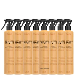 Combo 8 Fluido Para Escova Trivitt 300Ml Itallian