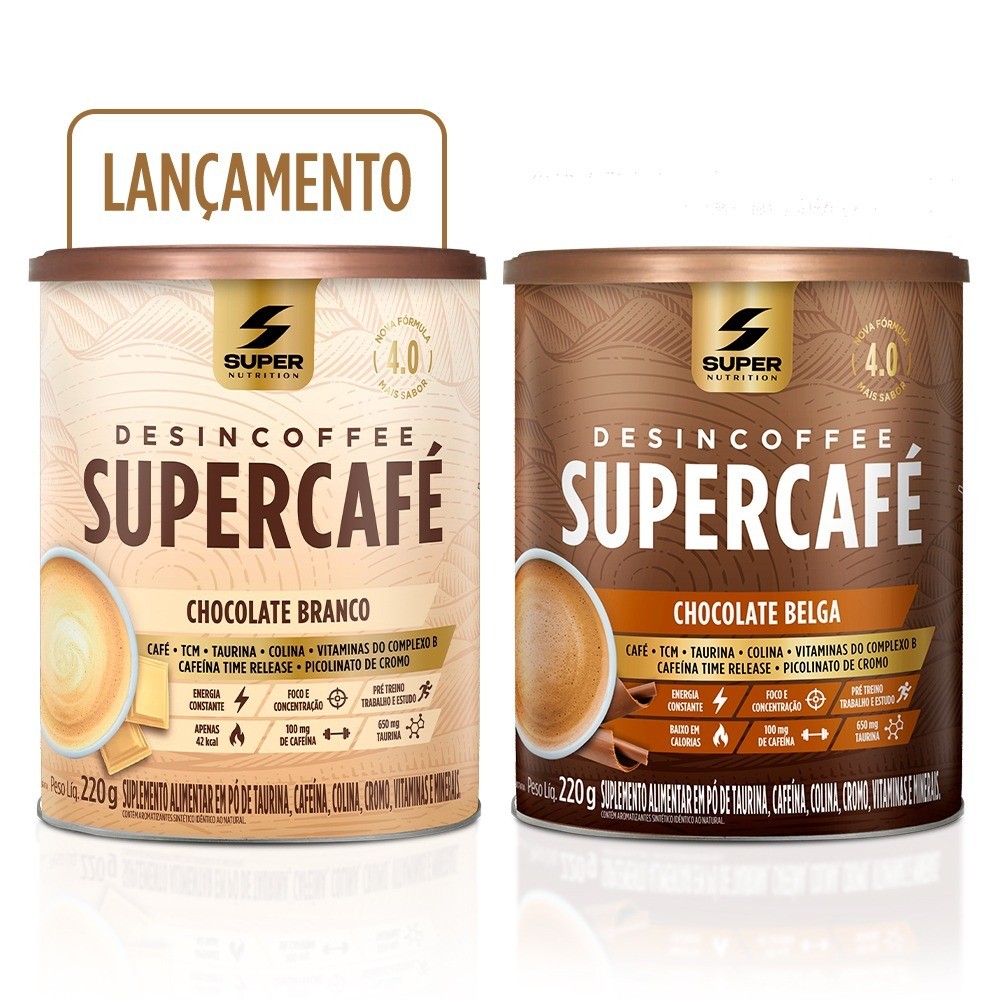 Supercafé - Compre 01 Chocolate Branco + 01 Chocolate Belga em Oferta na Shopee
