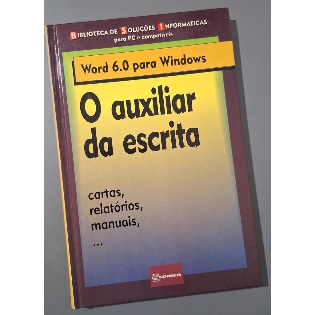 O Auxiliar da Escrita - Word 6.0 para Windows de Vários autores 7106561