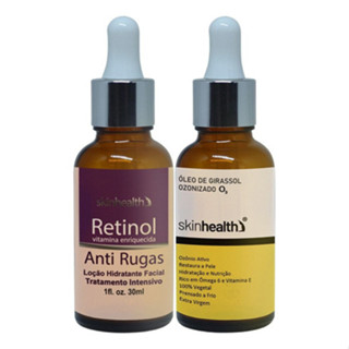 Retinol + Óleo De Girassol Ozonizado Suaviza Pele Skinhealth em Oferta na Shopee