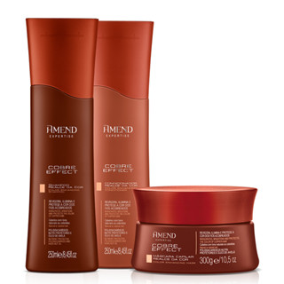 Amend Kit Cobre Effect - Shampoo, Condicionador e Máscara em Oferta na Shopee