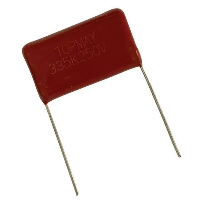 Capacitor Poliester Metalizados 3m3 X 250v 3,3uf X 250v em Oferta na Shopee
