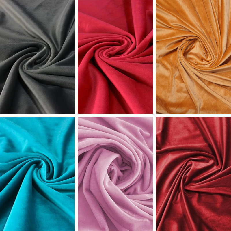 Tecido Veludo 5 Metros Veneza Poliéster para Estofados 1,50 Largura