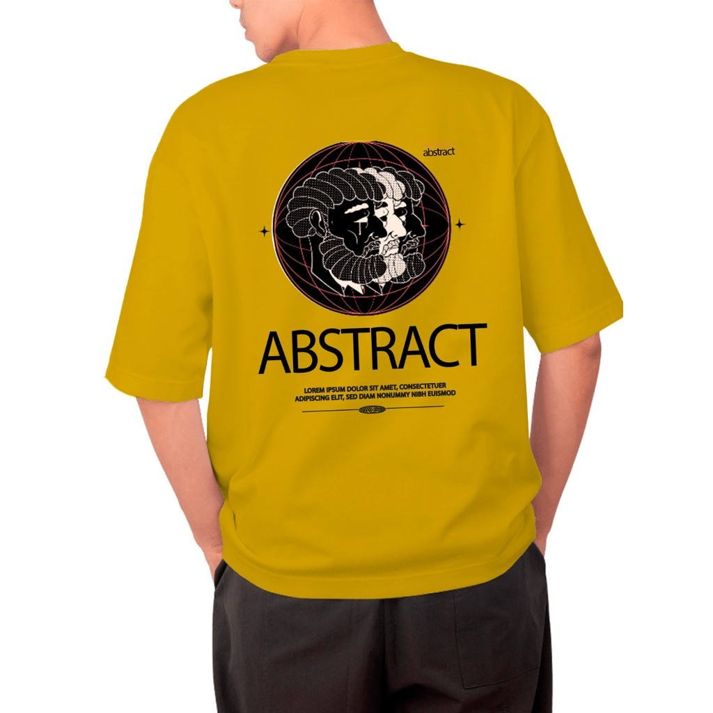 Camiseta Unissex Abstract Streetwear Old School Tumblr Grego Estampado Latim Lorem Ipsum Dolor