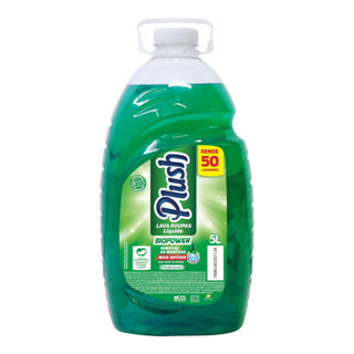 Lava Roupas Líquido Biopower Tradicional Plush 5 L em Oferta na Shopee