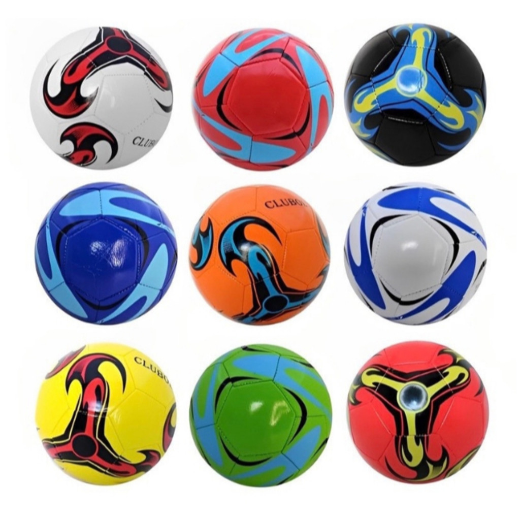 kIT 5 Bola Futebol Couro ENVIO ALEATORIO DE CORES em Oferta na Shopee