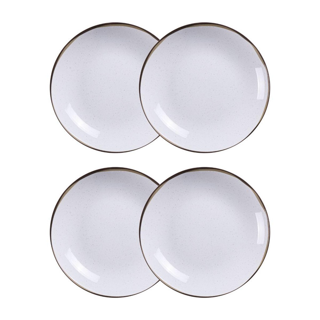 Conjunto 4 Pratos Fundos 21cm Canyon Porcelana Tramontina em Oferta na Shopee