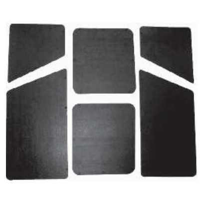 Forro Caçamba Preto Fiorino 88 até 2004 Pintura Texturizada