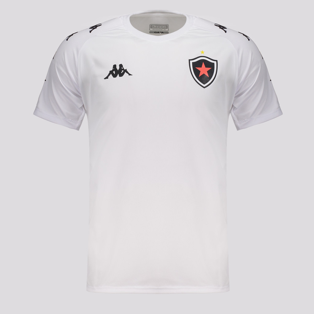 Camisa Kappa Botafogo PB Supporter Zurich Branca - Men Clothes