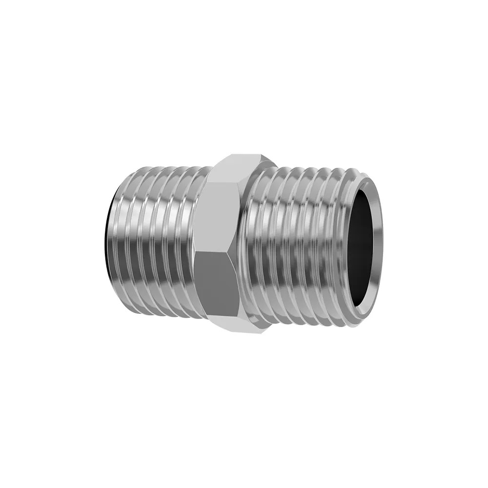 Nipel Duplo 1/2 Cromado RR