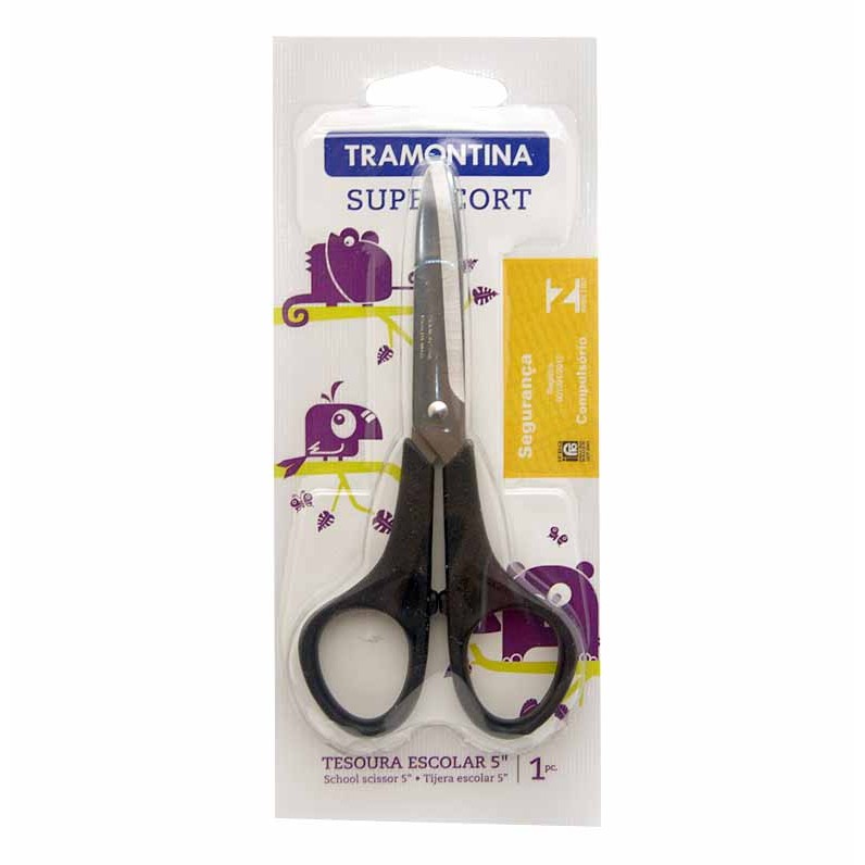Tesoura Inox 25901/105 5" Escolar Tramontina