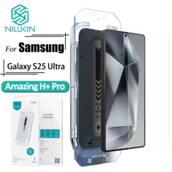 Vidro Temperado NILLKIN Para Samsung Galaxy S25 Ultra H + Pro Protetor De Tela Antirreflexo De Fácil Instalação